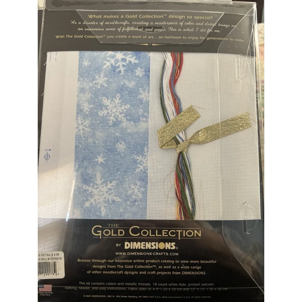 Dimensions Gold Nuggets Cross Stitch Kit 